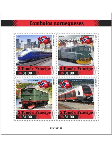 n° 8549/8552  - Timbre SAINT-THOMAS ET PRINCE Poste