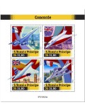 n° 8557/8560  - Timbre SAINT-THOMAS ET PRINCE Poste