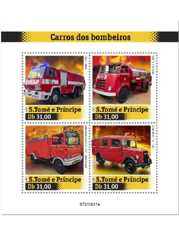 n° 8561/8564  - Timbre SAINT-THOMAS ET PRINCE Poste