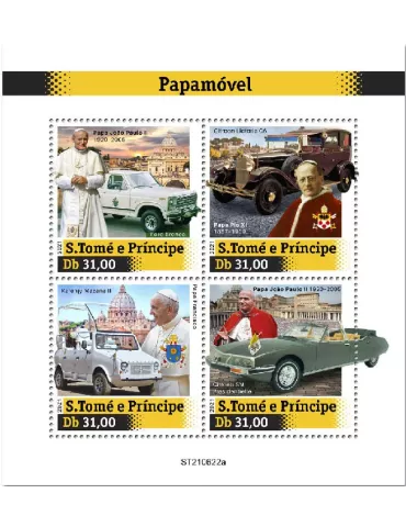n° 8565/8568  - Timbre SAINT-THOMAS ET PRINCE Poste