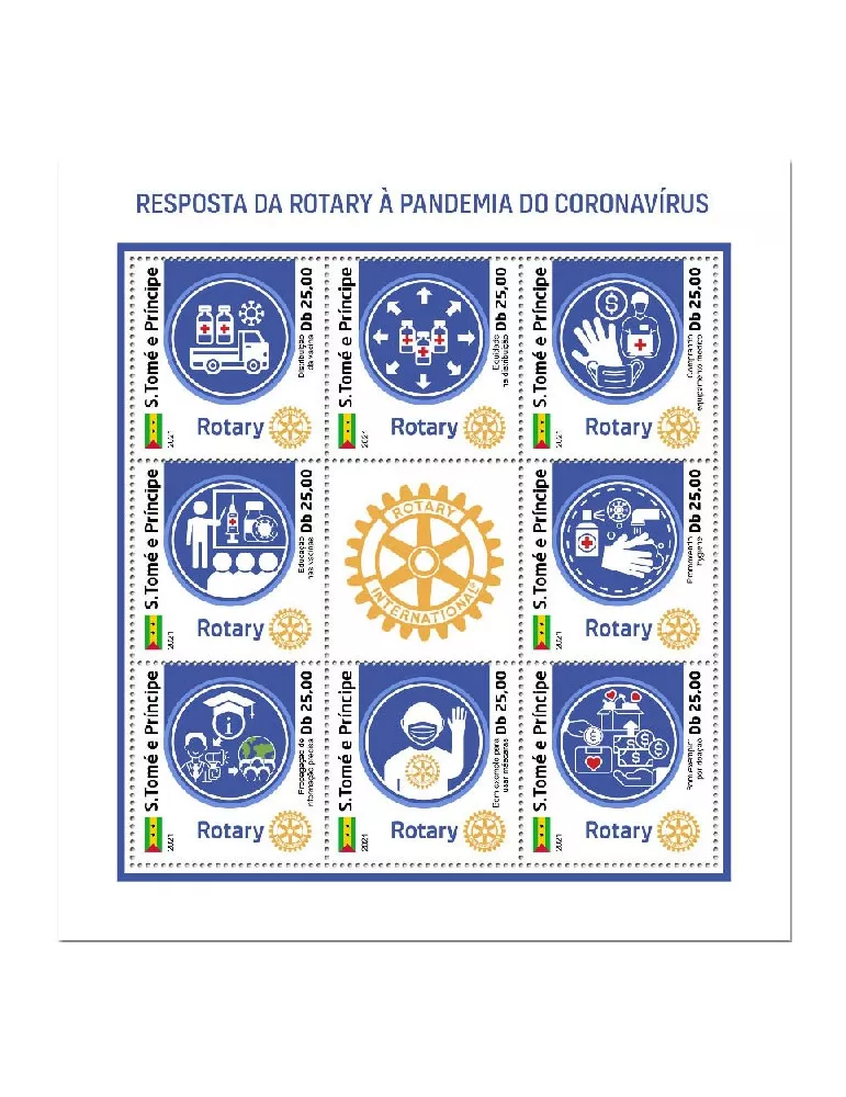 n° 8585/8592  - Timbre SAINT-THOMAS ET PRINCE Poste