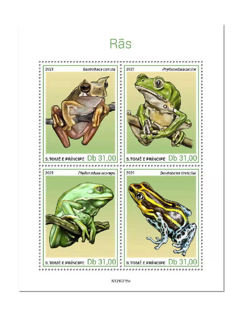 n° 8659/8662  - Timbre SAINT-THOMAS ET PRINCE Poste