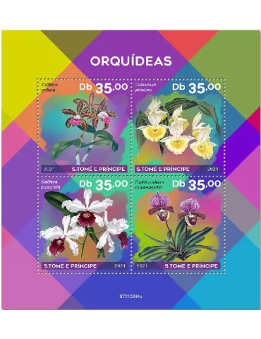 n° 8723/8726  - Timbre SAINT-THOMAS ET PRINCE Poste