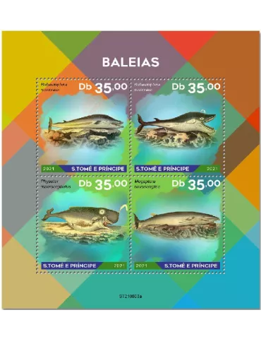 n° 8739/8742  - Timbre SAINT-THOMAS ET PRINCE Poste