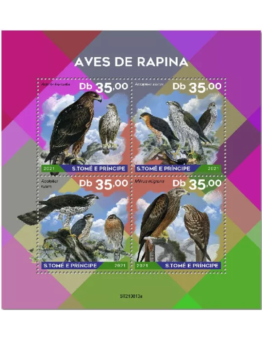 n° 8759/8762  - Timbre SAINT-THOMAS ET PRINCE Poste