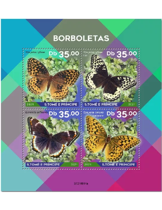 n° 8763/8766  - Timbre SAINT-THOMAS ET PRINCE Poste