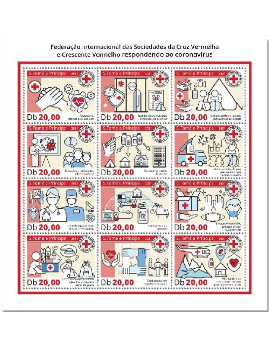 n° 8817/8828  - Timbre SAINT-THOMAS ET PRINCE Poste