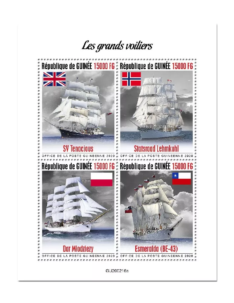 n° 10428/10431  - Timbre GUINEE Poste