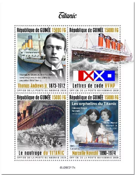 n° 10432/10435  - Timbre GUINEE Poste