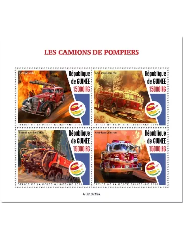 n° 10440/10443  - Timbre GUINEE Poste