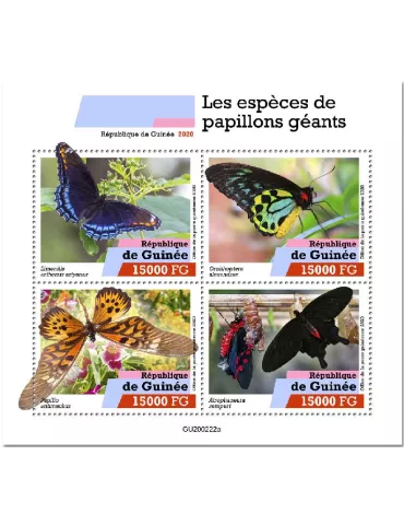 n° 10454/10457  - Timbre GUINEE Poste