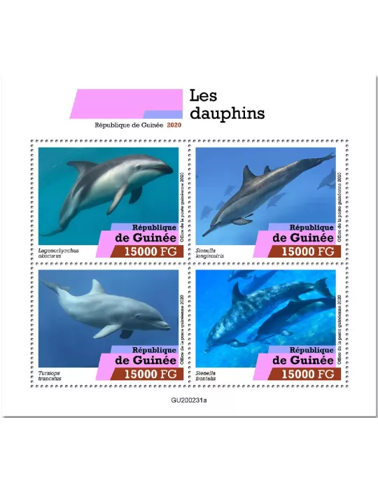n° 10490/10493  - Timbre GUINEE Poste