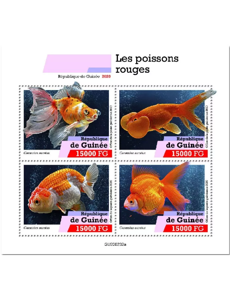 n° 10494/10497  - Timbre GUINEE Poste