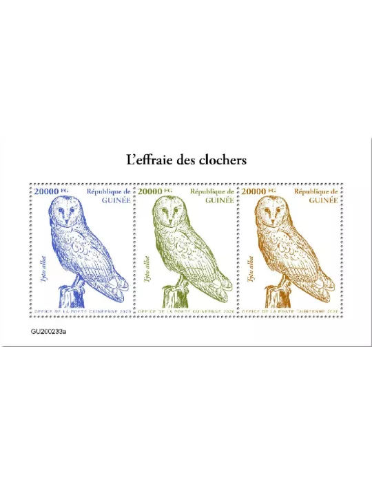 n° 10498/10501  - Timbre GUINEE Poste