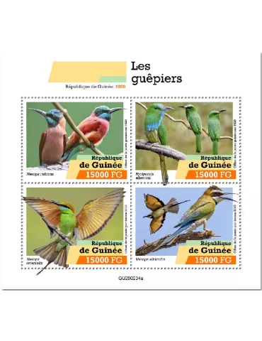 n° 10504/10507  - Timbre GUINEE Poste