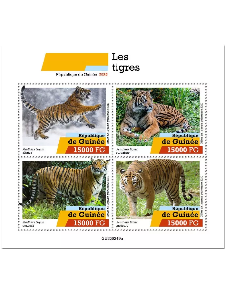 n° 10568/10571  - Timbre GUINEE Poste