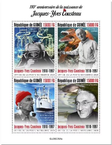 n° 10584/10587  - Timbre GUINEE Poste