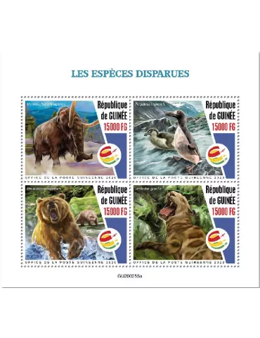 n° 10600/10603  - Timbre GUINEE Poste