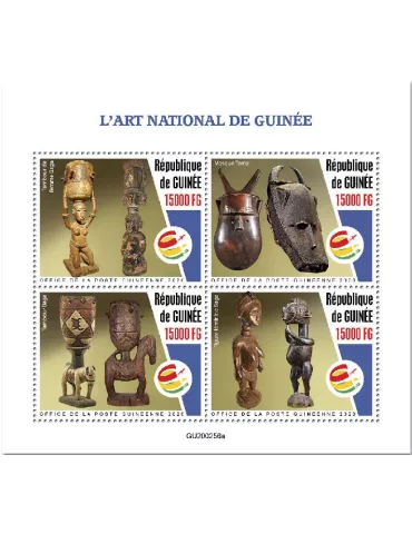 n° 10604/10607  - Timbre GUINEE Poste