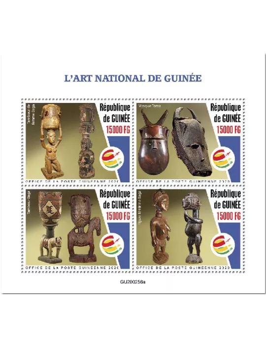 n° 10604/10607  - Timbre GUINEE Poste