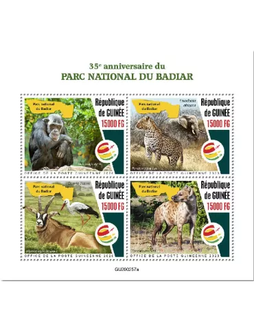 n° 10608/10611  - Timbre GUINEE Poste