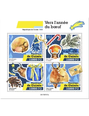 n° 10703/10706  - Timbre GUINEE Poste