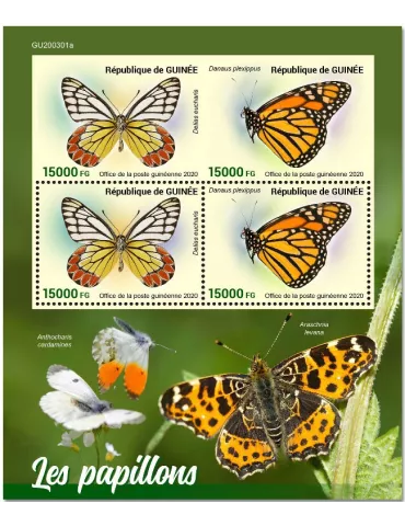 n° 10738/10739  - Timbre GUINEE Poste