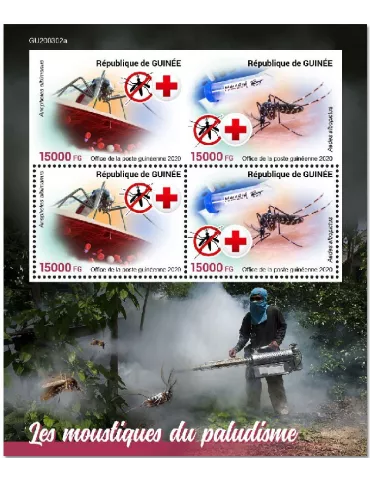 n° 10740/10741  - Timbre GUINEE Poste