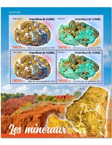 n° 10742/10743  - Timbre GUINEE Poste