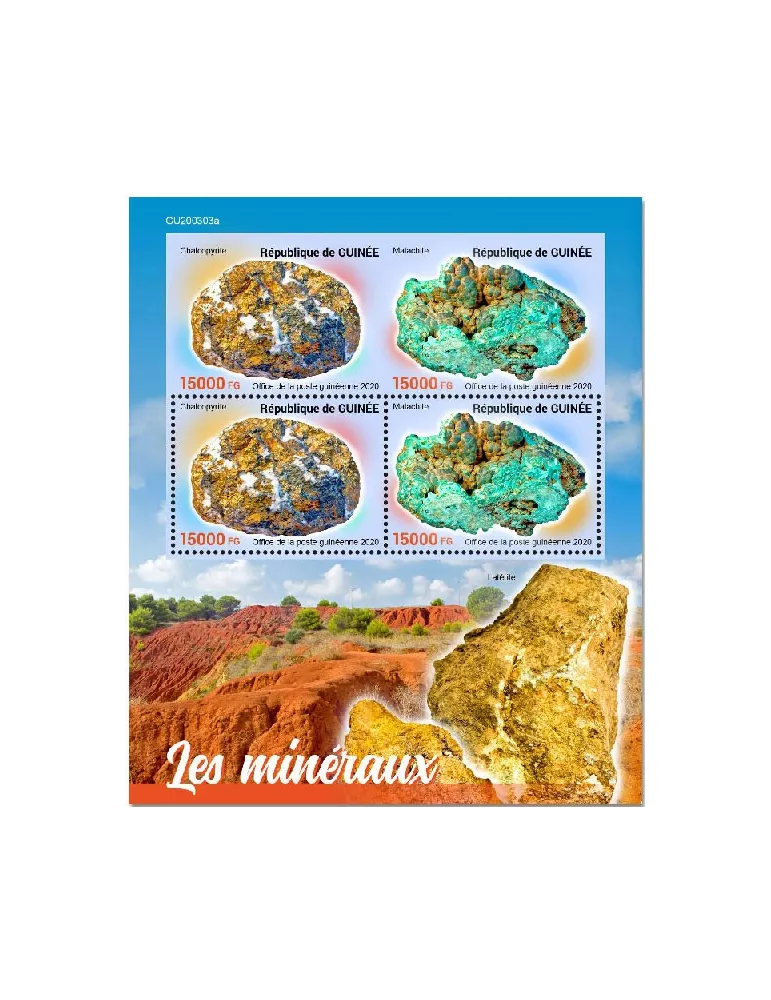 n° 10742/10743  - Timbre GUINEE Poste