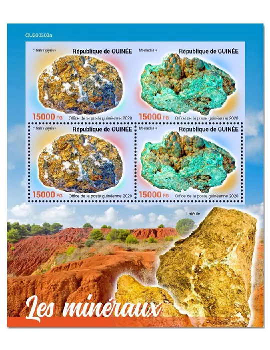 n° 10742/10743  - Timbre GUINEE Poste