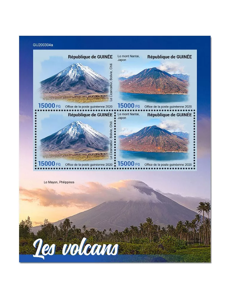 n° 10744/10745  - Timbre GUINEE Poste
