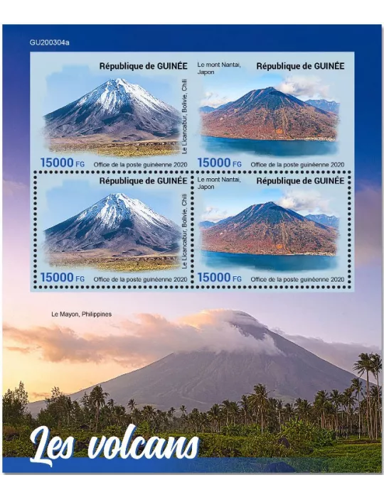 n° 10744/10745  - Timbre GUINEE Poste