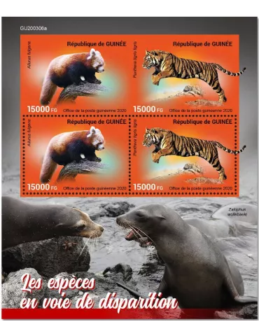 n° 10748/10749  - Timbre GUINEE Poste