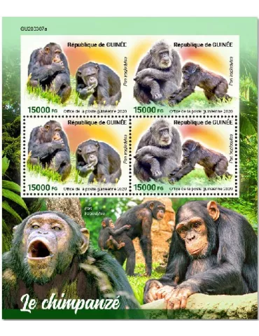 n° 10750/10751  - Timbre GUINEE Poste