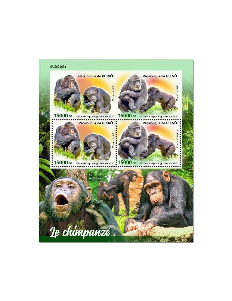 n° 10750/10751  - Timbre GUINEE Poste