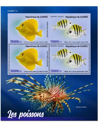 n° 10758/10758  - Timbre GUINEE Poste