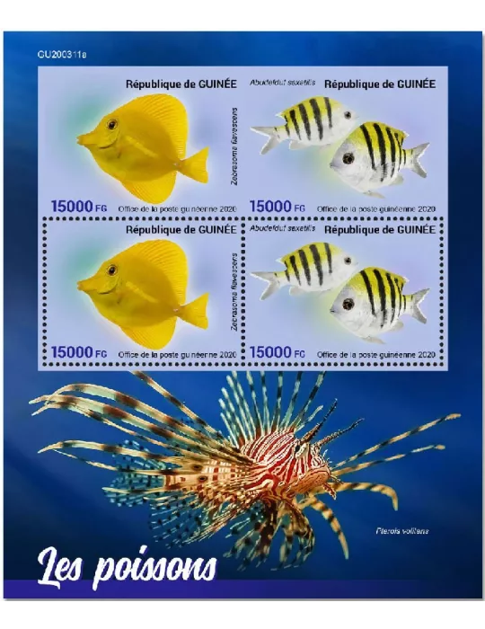 n° 10758/10758  - Timbre GUINEE Poste