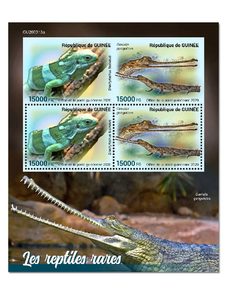 n° 10762/10763  - Timbre GUINEE Poste