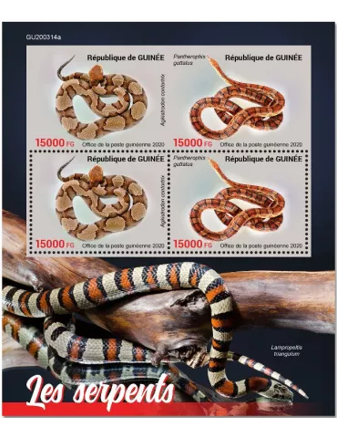n° 10764/10765  - Timbre GUINEE Poste