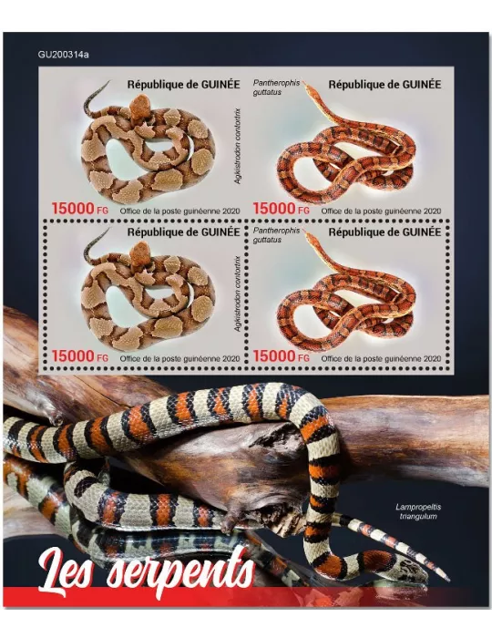 n° 10764/10765  - Timbre GUINEE Poste