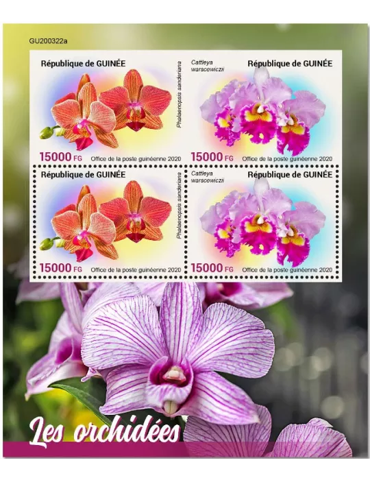 n° 10780/10781  - Timbre GUINEE Poste