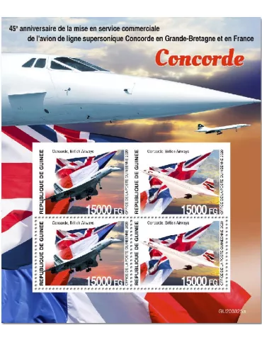n° 10786/10787  - Timbre GUINEE Poste
