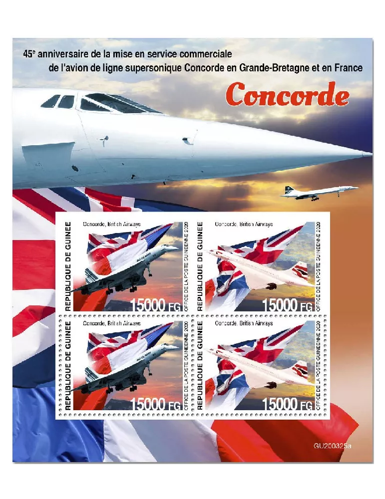 n° 10786/10787  - Timbre GUINEE Poste