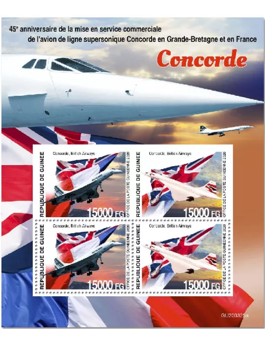 n° 10786/10787  - Timbre GUINEE Poste