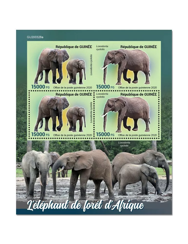 n° 10792/10793  - Timbre GUINEE Poste