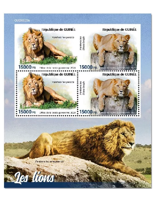 n° 10794/10795  - Timbre GUINEE Poste