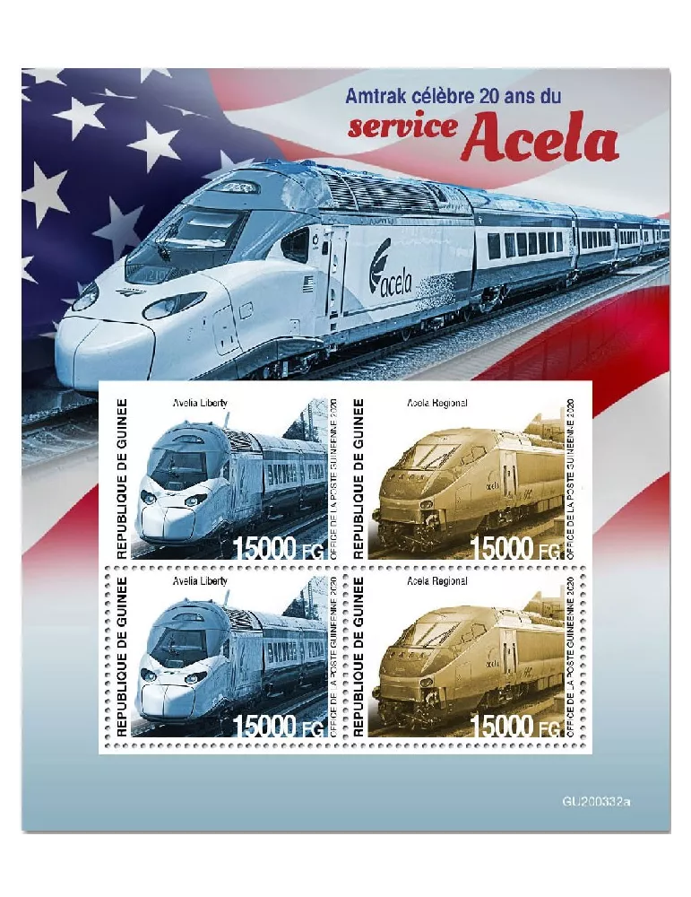 n° 10800/10801  - Timbre GUINEE Poste