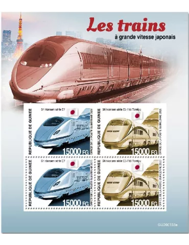 n° 10802/10803  - Timbre GUINEE Poste