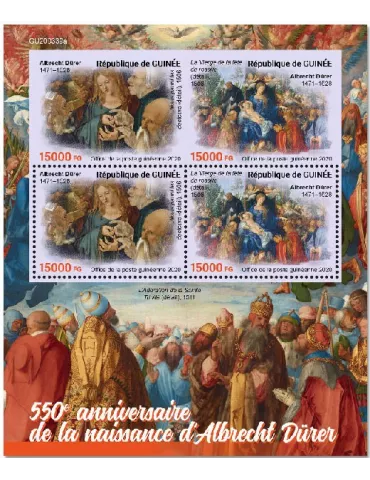 n° 10814/10815  - Timbre GUINEE Poste